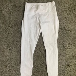 NEW white lululemon pants